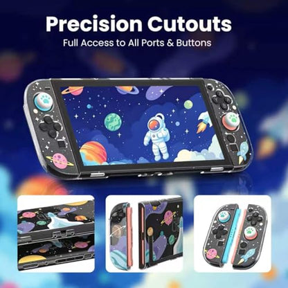 Switch 2 Protective Case, Hard Shell Case for Switch 2 - color: Clear