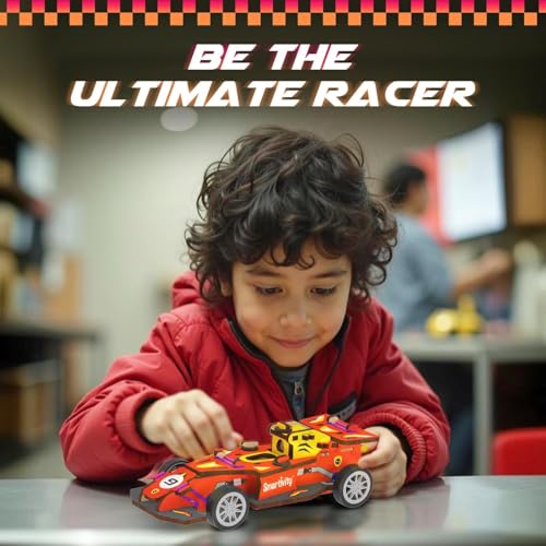 Smartivity DIY Racing Car STEM Toy for Kids 6-12 Years - style: Racing Car