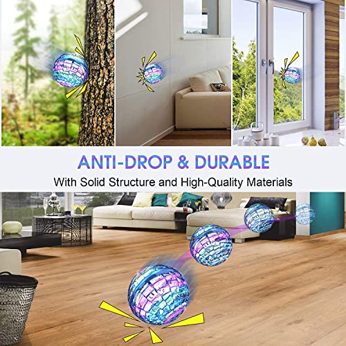 ATHLERIA Magic Flying Orb Ball, Boomerang Hover Balls, Fidget Spinner - color: Blue, size: Flying Ball Only