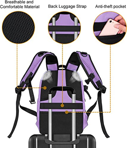 MOSISO Camera Backpack, DSLR/SLR/Mirrorless Photography Camera Bag - color: Purple