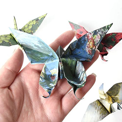 12 Different Packs Full Collection Origami Paper, 6-Inch Double Sided Color - color: 12 set