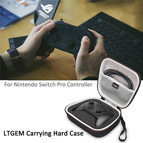 LTGEM Case for Xbox/PlayStation DualSense/GameSir G7 SE Controller - color: Black+Gray