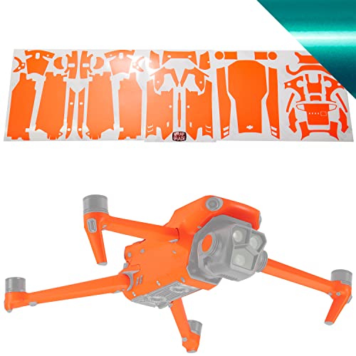 WRAPGRADE Skin Compatible with DJI Mavic 3 Pro (Caribbean Blue) - color: Caribbean Blue / Pro