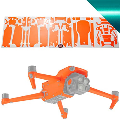 WRAPGRADE Skin Compatible with DJI Mavic 3 Pro (Caribbean Blue) - color: Caribbean Blue / Pro