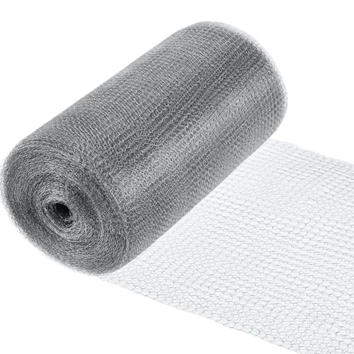 8 Inch X 50 ft Stainless Steel Mesh Rodent Control for Slugs - size: 8 Inch x 50 ft