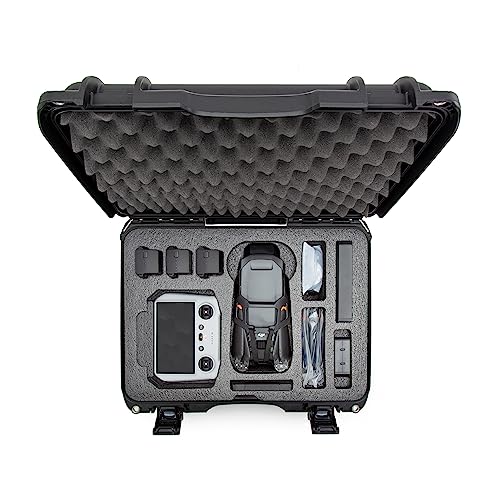NANUK 925 Waterproof Case with Foam for DJI Mavic 3 Pro Fly More/Cine Combo - color: Black