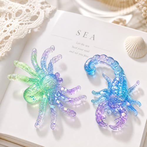 4 PCS Insect Silicone Resin Molds Set – 3D Bug Epoxy Casting Mold Kit - color: 4Pcs Insect Resin Molds