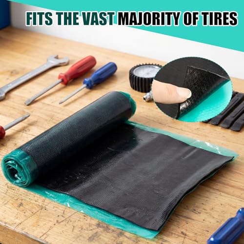 BBTO 1 kg Roll All Purpose Cushion Gum Raw Rubber Tire Repair, 10" Wide