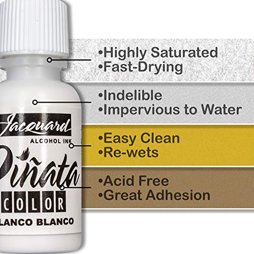 Jacquard Pinata Metallic Alcohol Ink Colors Bundle Moshify Blending Pen