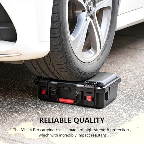STARTRC Mini 3 Case,Waterproof Case for DJI Mini 4 Pro for Skyrover X1 - color: Black