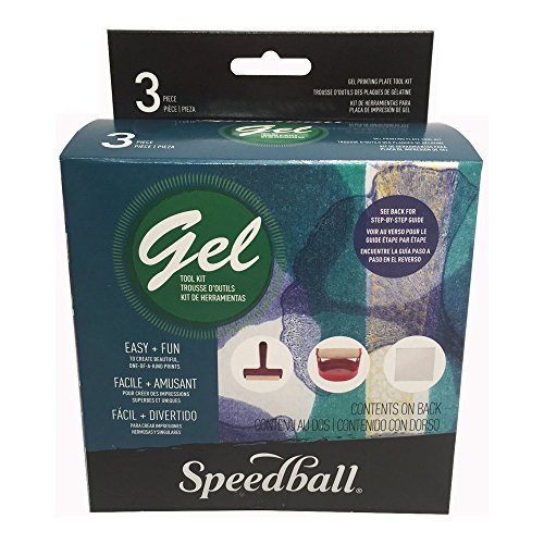 Speedball 8022 Gel Printing Tool Kit - size: Gel Printing Tool Kit