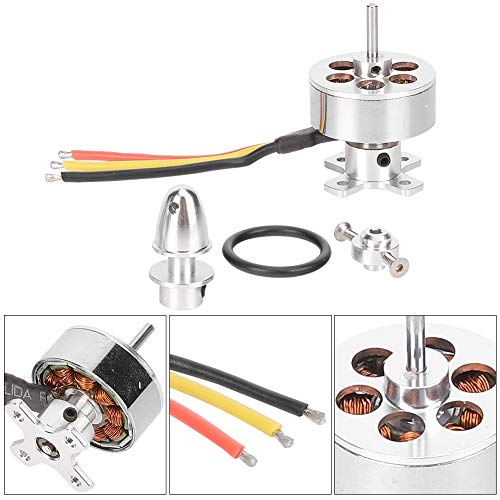 Drfeify Brushless Motor Outrunner 2212 1400KV 1700KV 2300KV 3000KV with Metal Body for KT Board Fixed Wing Aircraft RC Airplane DIY Drone (1700kv) - size: 1700kv