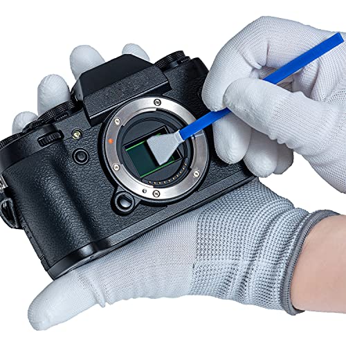 UES DDR16 APS-C Camera Sensor Cleaning Kit (12x16mm Swabs + 15ml Solution)