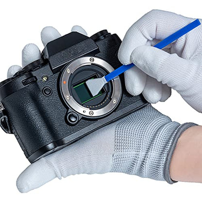 UES DDR16 APS-C Camera Sensor Cleaning Kit (12x16mm Swabs + 15ml Solution)
