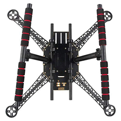 ShareGoo S500 RC Quadcopter Fuselage Frame Kit PCB Version with Carbon Fiber Landing Gear Skide Kits
