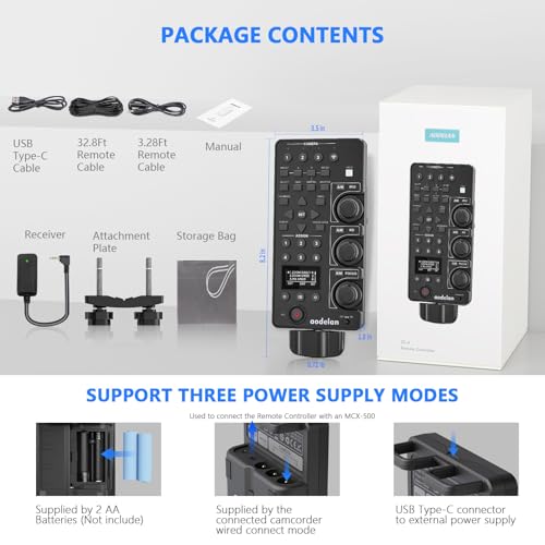 Wireless and Wired Remote Commander, LANC Camera Zoom Controller for Sony - style: for Sony Wireless and Wired Remote Commander