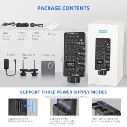 Wireless and Wired Remote Commander, LANC Camera Zoom Controller for Sony - style: for Sony Wireless and Wired Remote Commander