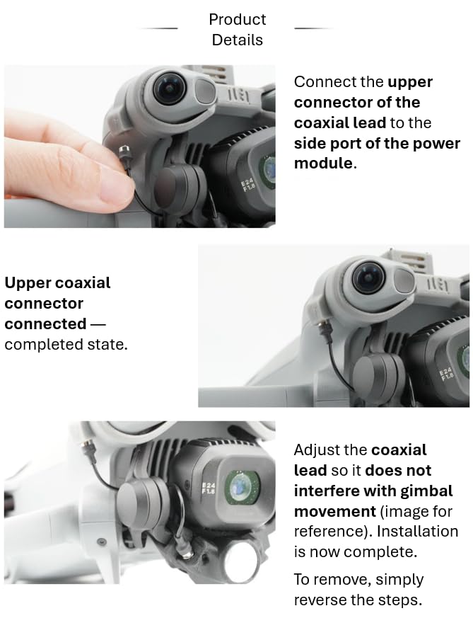 Mini 5 Night Flight Light Accessory for DJI Mini 5, Gimbal-Follow Dual Lamp LED Spotlight, High-Brightness Multifunction Drone Light, Upgraded Version, 700-1000LM (Manual Control) - size: Manual Control