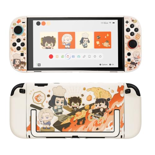 GeekShare Protective Shell Compatible with Switch 2 (Passionate Kitchen) - color: Passionate Kitchen