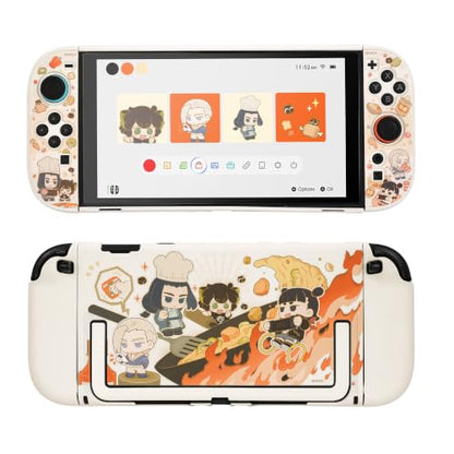 GeekShare Protective Shell Compatible with Switch 2 (Passionate Kitchen) - color: Passionate Kitchen