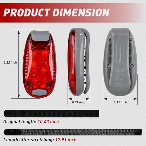 Nilight LED Safety Light 4PCS Red Green White Marine Navigation Tail Lights - color: 3LED Navigation Light-4Pcs