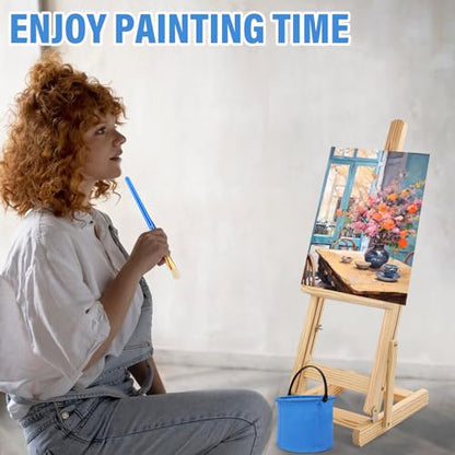 ESRICH 122PCS Acrylic Paint Set, Canvas Painting Kit with 72 Paints - color: 72Color