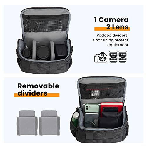TARION Compact Camera Sling Messenger Bag for DSLR Mirrorless 4L TSB-S - size: TSB-S (4 Liters)