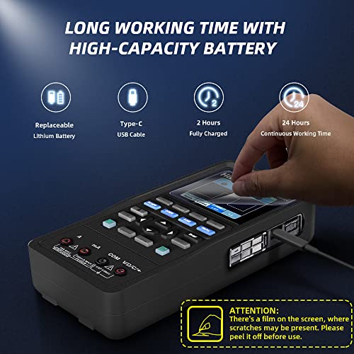 Hantek 2C42 Handheld Oscilloscope Multimeter 40MHz Dual Channel - style: 40MHz 2CH+DMM