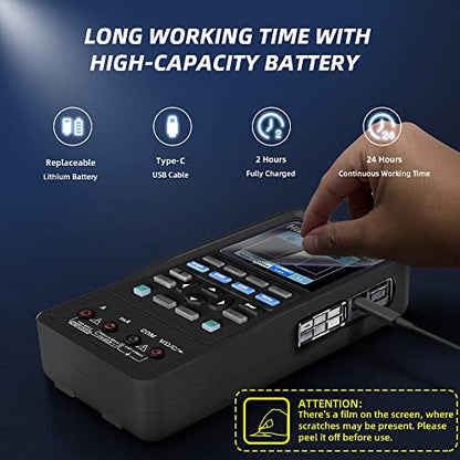 Hantek 2C42 Handheld Oscilloscope Multimeter 40MHz Dual Channel - style: 40MHz 2CH+DMM