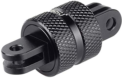 HSU Aluminum 360° Rotation Camera Mount, Vertical Swivel Tripod Adapter