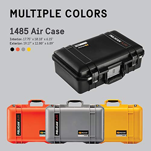 Pelican Air 1485 Case With Foam (Orange) - color: Orange, style: With Foam