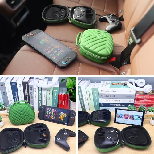 sisma Carrying Case Compatible with Nintendo Switch 2 Pro Controller, Buttons & Joysticks Full Protection, Hard Shell Original Switch Controller Travel Storage Case, Armygreen - color: Armygreen Special Edition
