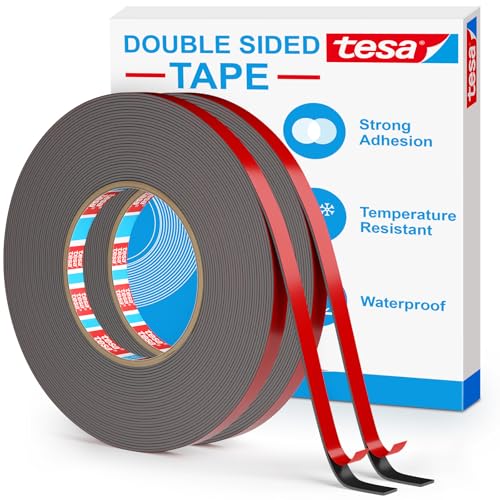 EMITEVER 0.39IN x 36FT(2 Pack) Double Sided Tape Heavy Duty Tesa - size: 0.39IN x 36FT(2 Pack)-6411