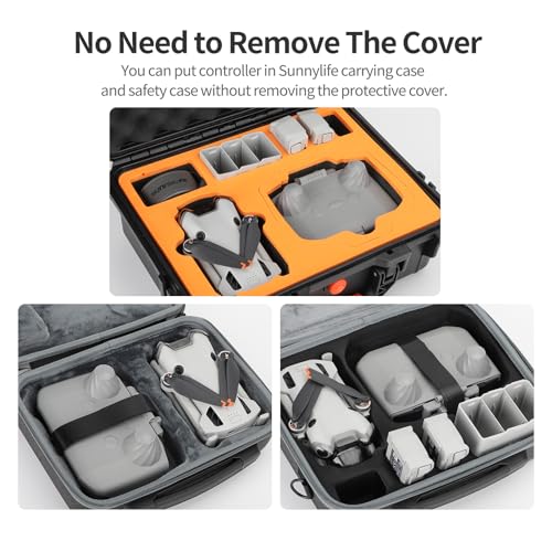 Anbee 2-in-1 Flip Screen Cover&Sun Hood for DJI RC-N1/RC-N2 Controller
