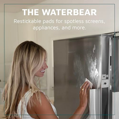 KUVRD Waterbear - Electronic Screen Cleaner Pads, Family Pack - size: Single Family Pack