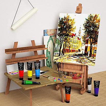 GOTIDEAL Metallic Acrylic Paint Pearl White Tubes(120ml, 4.1 oz) - color: Pearl White, style: Metallic
