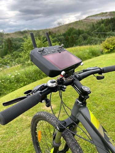 LifThor Bike Mount V2 – Universal Handlebar Mount for Phone, Tablet & Drone Controllers | Secure Aluminum Bracket for Cycling & Motorbike Use