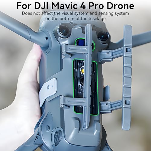 Mavic 4 Pro Landing Gear - Foldable Landing Legs Quick Release Height Extension Kit for DJI Mavic 4 Pro Drone Accessories