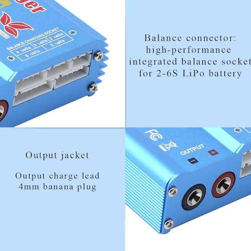GoolRC B6 Mini Multi-Functional Balance Charger/Discharger for LiPo Lilon Life NiCd NiMh Pb RC Battery