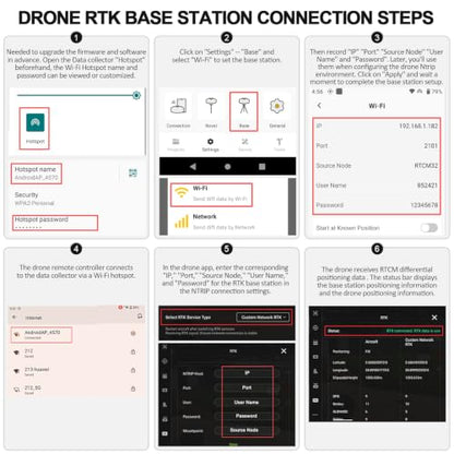 SMA20 Pro RTK Base Station GNSS Receiver GPS Land Survey Equipment, Connect with Drones/UAVs, Free Field Surveying Software for Permanent Use,1408 Channels, NOAA/PPK, for GIS and Precision Agriculture - style: SMA20 Pro Base(410~470MHz)