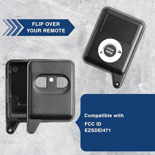 Remote Key Fob Cover Shell Case for Viper (EZSDEI471)