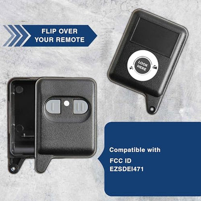 Remote Key Fob Cover Shell Case for Viper (EZSDEI471)