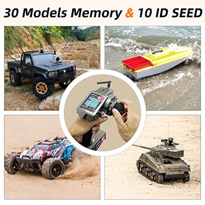 Radiolink RC6GS V3 7CH Transmitter and Gyro Receiver R7FG for RC Car & Boat