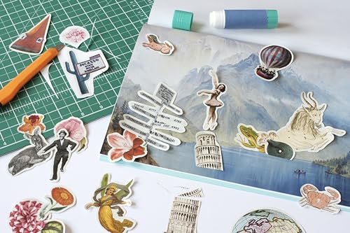 Cut Up This Book and Create Your Own Wonderland: 1,000 Unexpected Images for Collage Artists