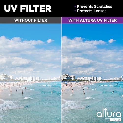 Altura Photo 40.5mm Camera Lens Filter Kit, UV, Polarizing & ND with Case - size: 40.5MM