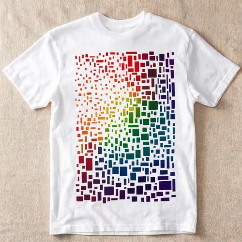 TIAMECH A4 Reusable Abstract Mosaic Square Stencil for Painting - style: Mosaic Square Grid