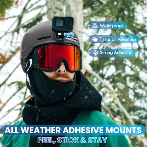 Adhesive Mount Kit Sticky Pads for GoPro Hero 13 12 11 10 9 8 7 6 5 10Pack
