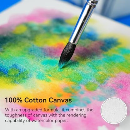 PHOENIX 10x10 Gallery Depth Watercolor Canvas 4 Pack - size: 10"x10", style: Gallery Canvas