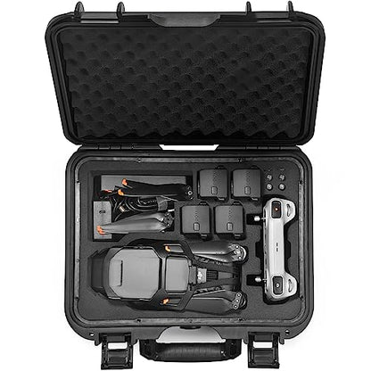 Lekufee Waterproof Hard Case for DJI Mavic 3 Pro, Mavic 3 Classic, Combo, DJI RC 2, RC N3/N2, Accessories(Case Only)
