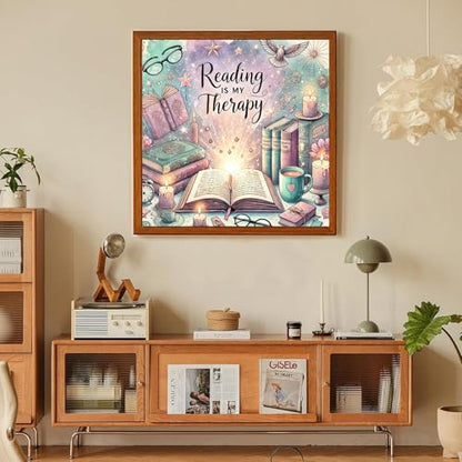 Gemozaic Book Diamond Art Kits for Adults, 14 x 14 Inches, Unframed - color: G9457